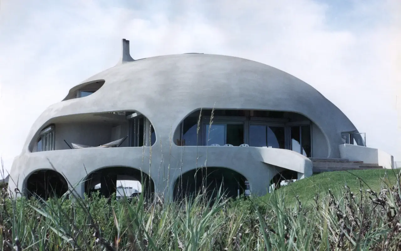 The Eye of the Storm Monolithic Dome home in Sullivans Island, South Carolina.