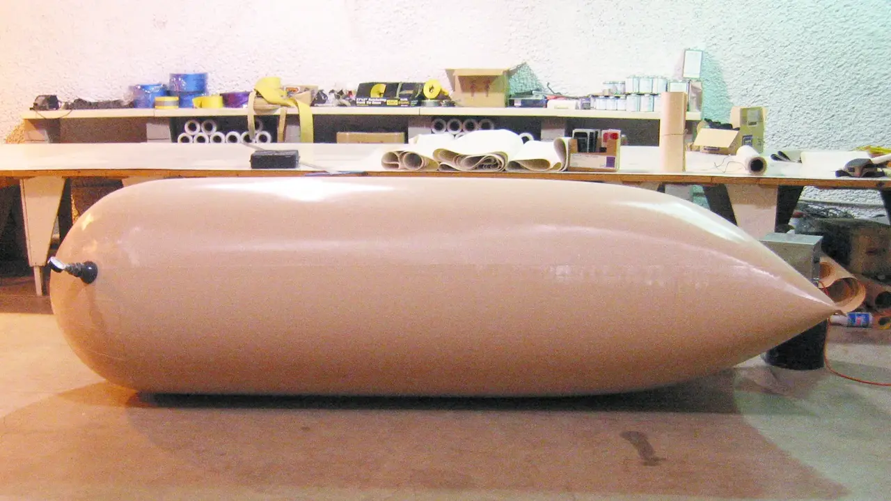 Inflated Tube-Shaped Airform.