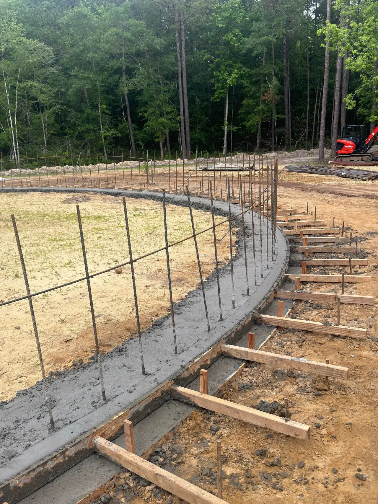 Concrete Poured.